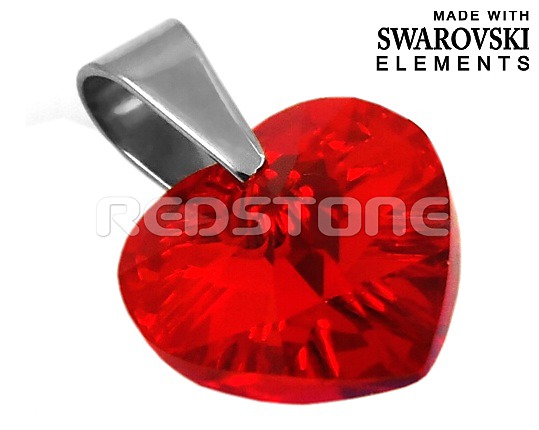 Přívěsek Swarovski Elements RED8061
